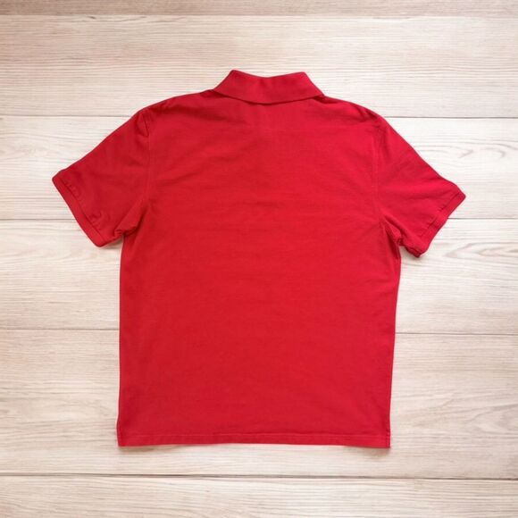 Izod Men’s Classic Red Polo Golf Shirt Size Large - Preloved - Picture 2 of 9